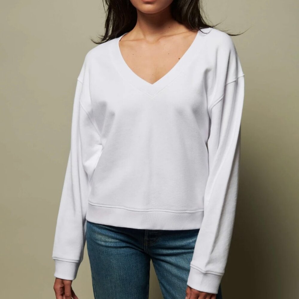 Nation Ltd Wyatt Sweatshirt White